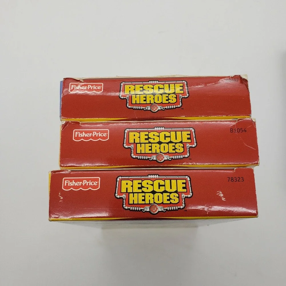 4 Fisher‎ Price Rescue Heroes Children's, 8 episodes (VHS, 2001) Tested Great